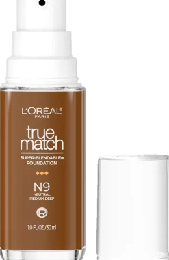 True Match Super-Blendable Skincare Infused Foundation for Buildable Medium Coverage