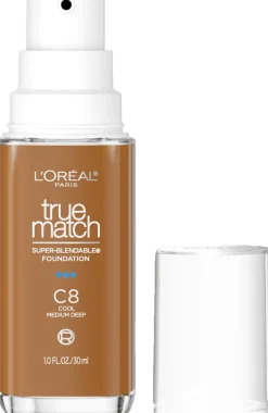 True Match Super-Blendable Skincare Infused Foundation for Buildable Medium Coverage
