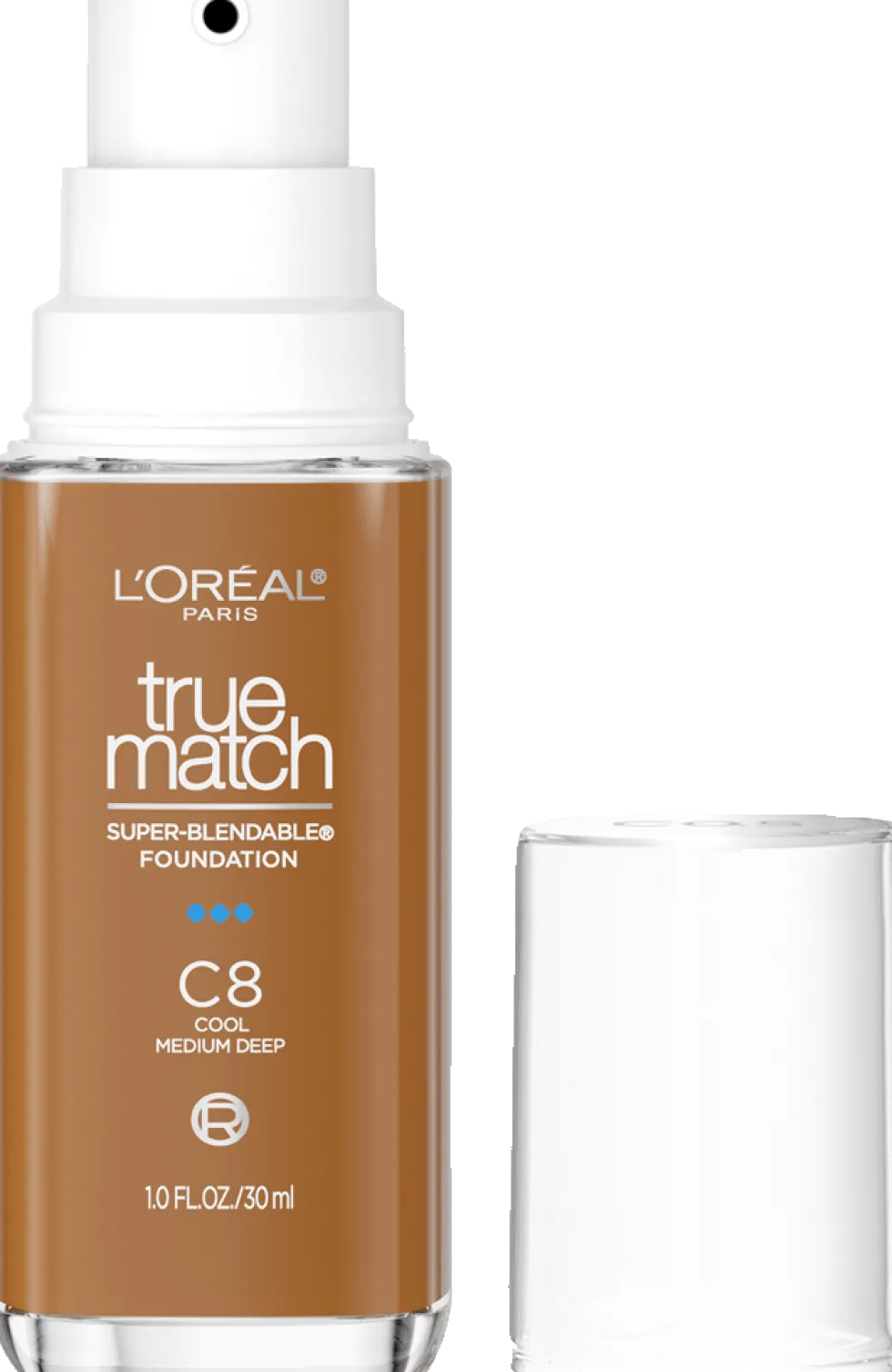 True Match Super-Blendable Skincare Infused Foundation for Buildable Medium Coverage