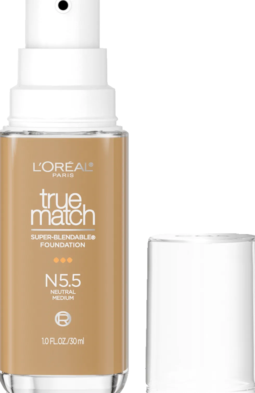 True Match Super-Blendable Skincare Infused Foundation for Buildable Medium Coverage