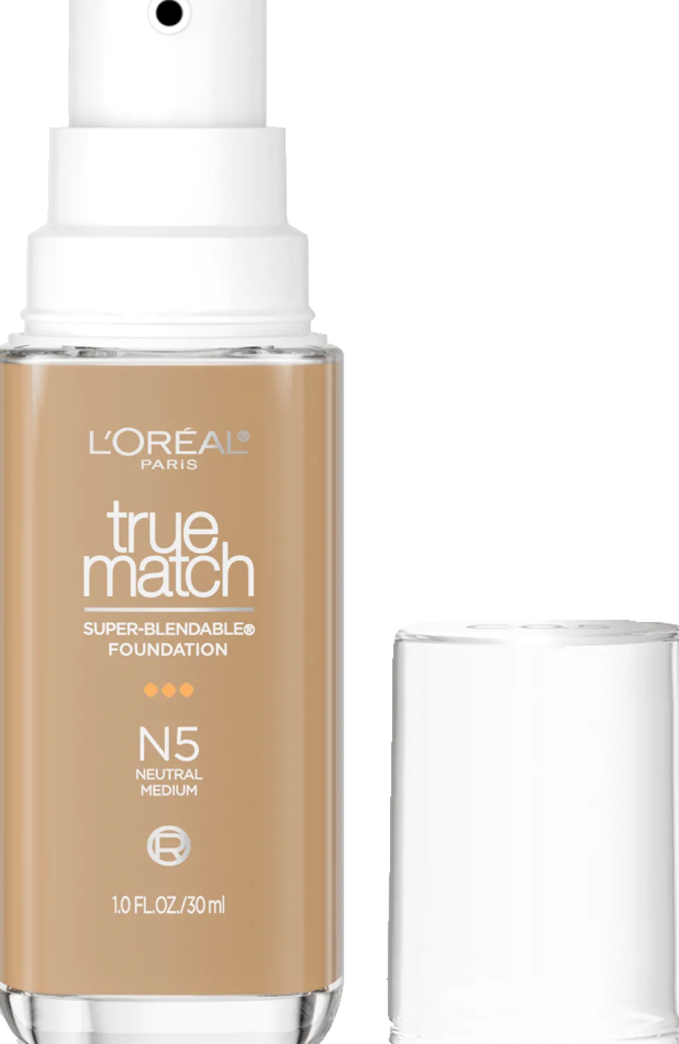 True Match Super-Blendable Skincare Infused Foundation for Buildable Medium Coverage