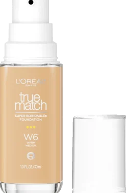 True Match Super-Blendable Skincare Infused Foundation for Buildable Medium Coverage