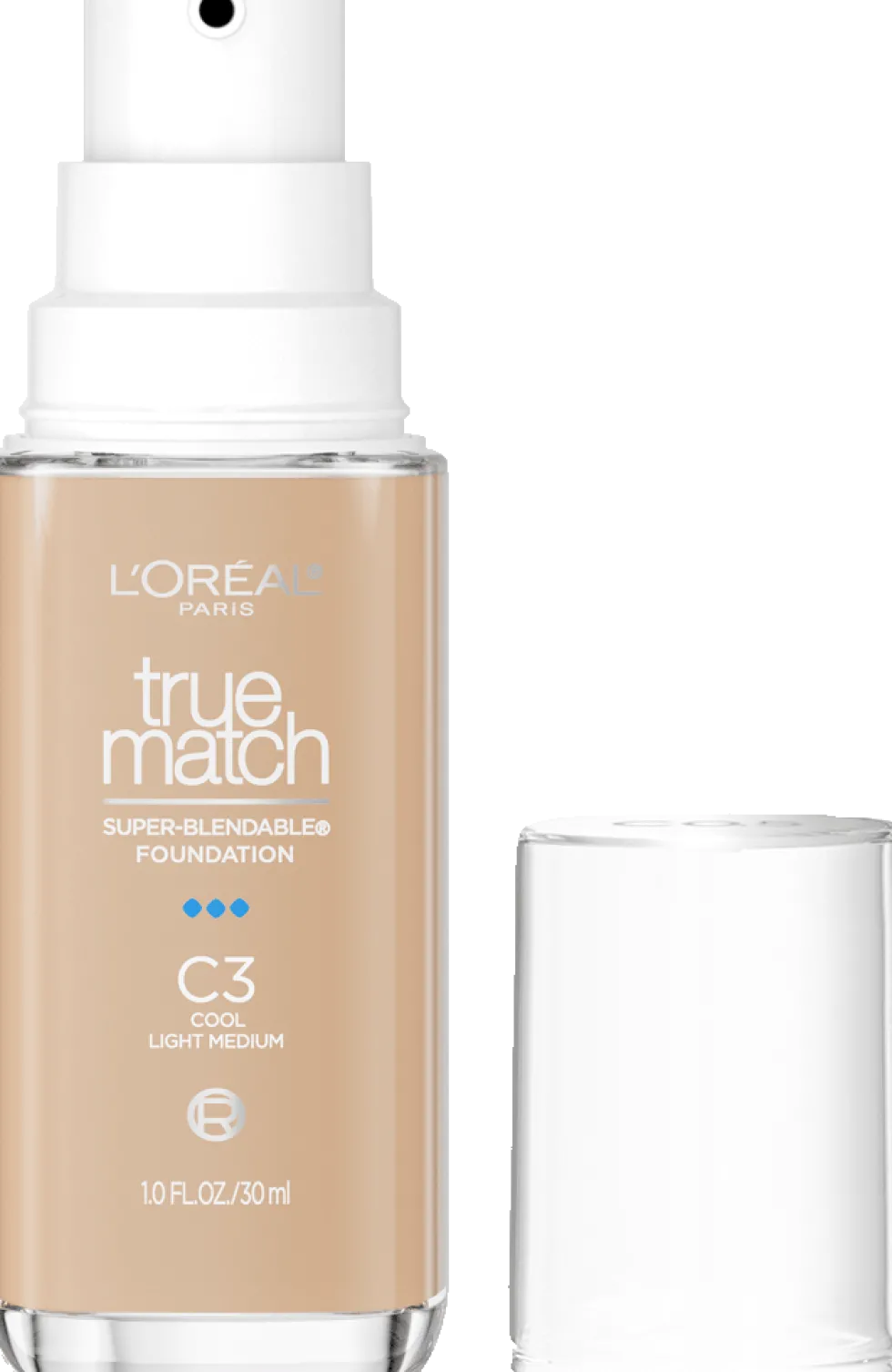 True Match Super-Blendable Skincare Infused Foundation for Buildable Medium Coverage
