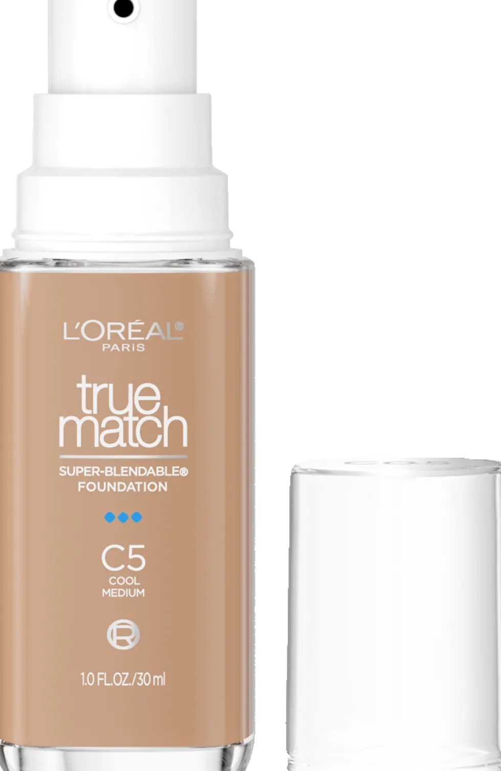 True Match Super-Blendable Skincare Infused Foundation for Buildable Medium Coverage