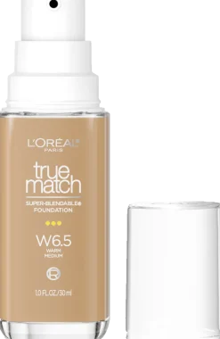 True Match Super-Blendable Skincare Infused Foundation for Buildable Medium Coverage